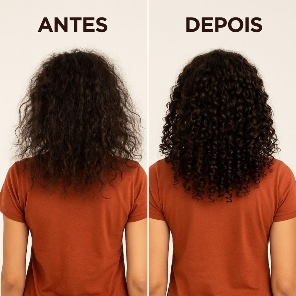 Kit Arvensis Cachos Naturais: Shampoo e Condicionador 300ml + Máscara para Cabelos Crespos ÚNICO 3