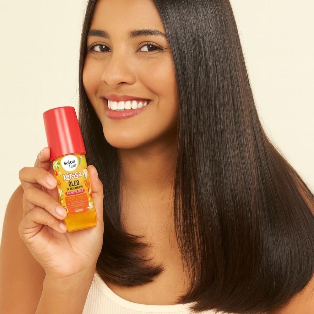 Óleo De Tratamento Capilar Salon Line Xêrosa Baunilha Doce 60ml 60ml 3