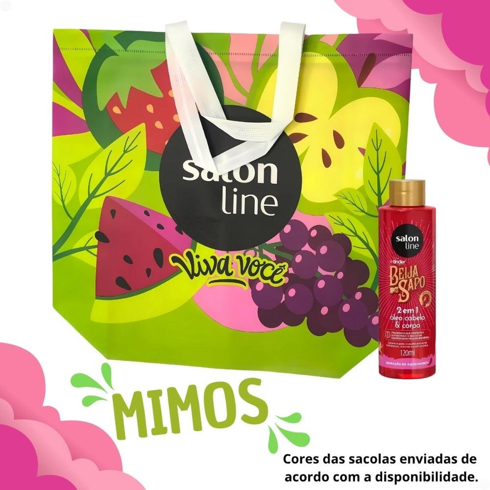 Kit Salon Line Xêrosa Vibes Pop Completo + Mimos ÚNICO 4