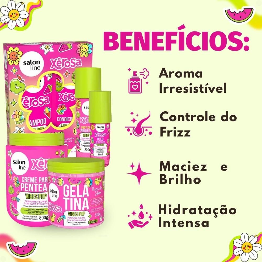 Kit Salon Line Xêrosa Vibes Pop Completo ÚNICO 2