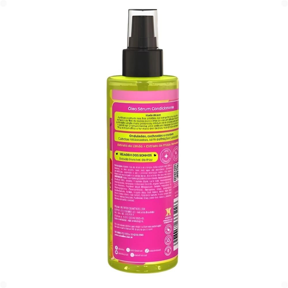 Óleo Sérum Capilar Salon Line Multy Pink Lemonade Definidor De Cachos 200ml 200ml 3