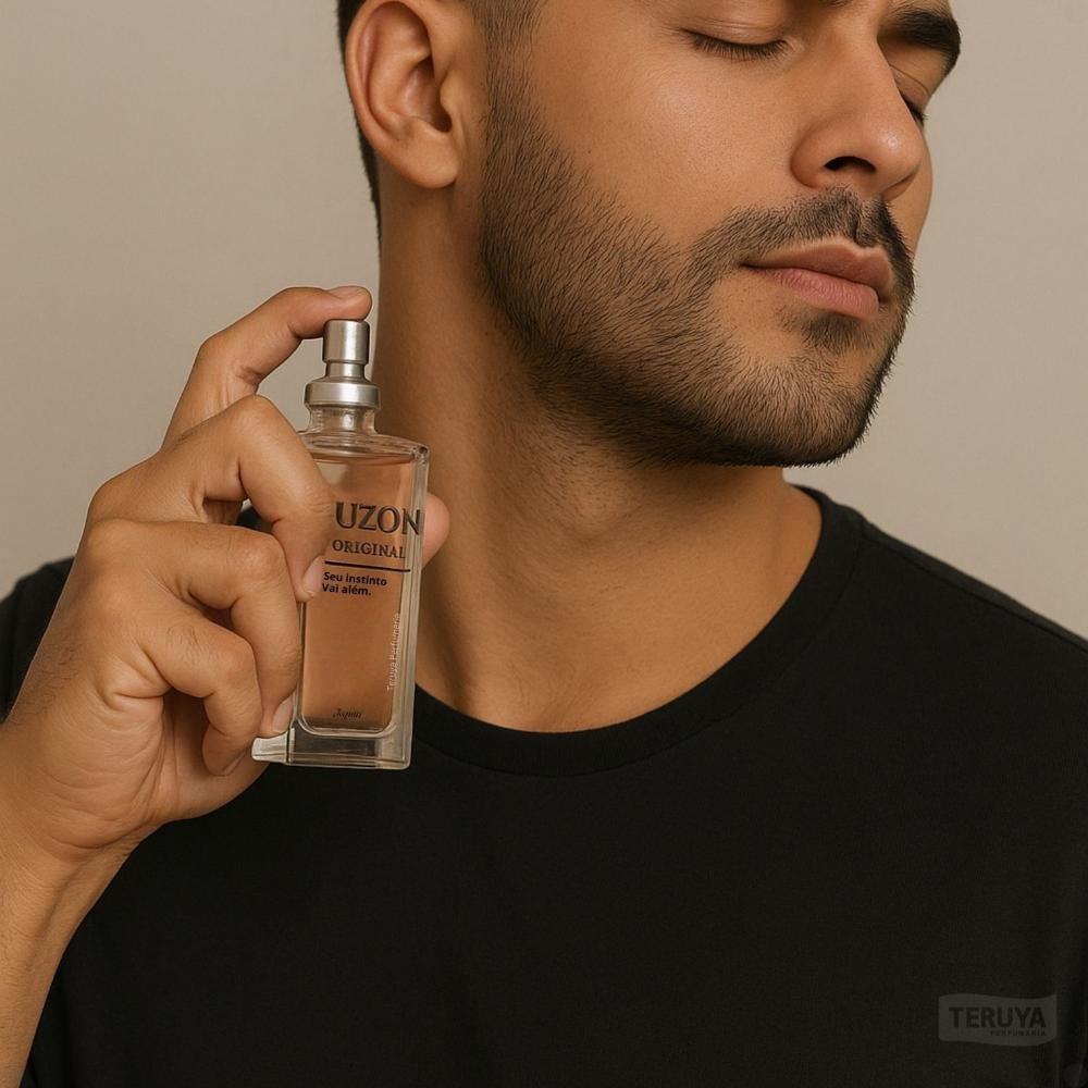 Desodorante Colônia Masculina Jequiti Uzon Original 25ml 25ml 3