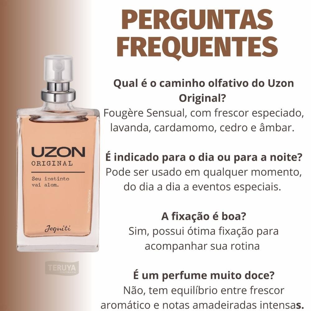 Desodorante Colônia Masculina Jequiti Uzon Original 25ml 25ml 7