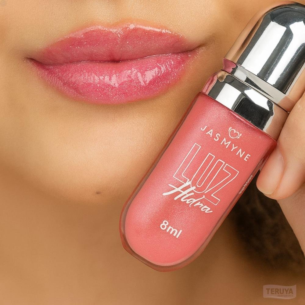 Brilho Labial Jasmyne Luz Hidra Rosa Brilhante J0116 Rosa Brilhante 3