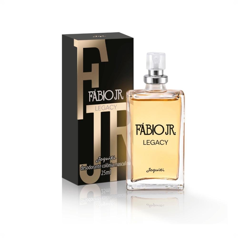 Desodorante Colônia Masculina Jequiti Fábio JR Legacy 25ml
