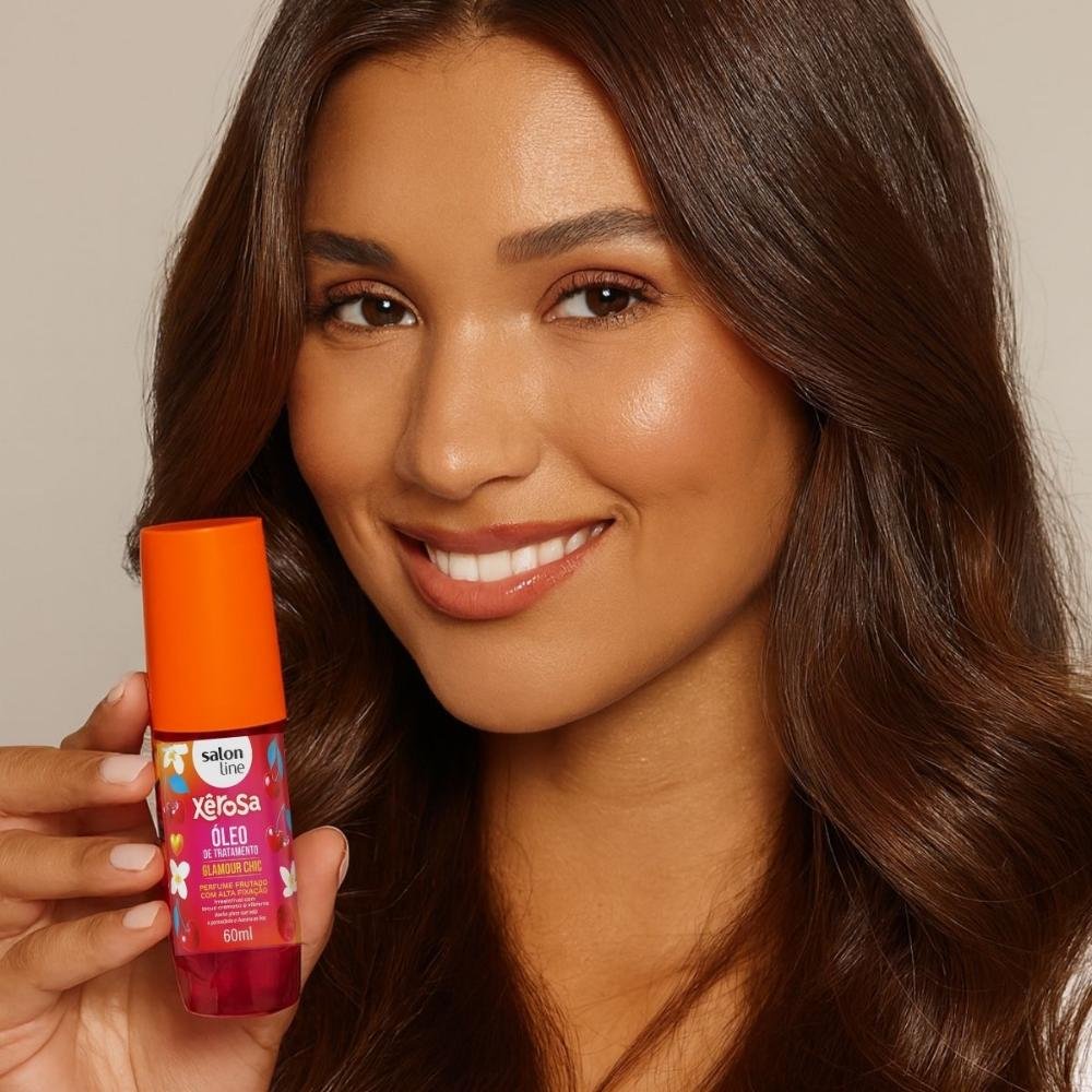 Óleo De Tratamento Capilar Salon Line Xêrosa Glamour Chic 60ml 60ml 3