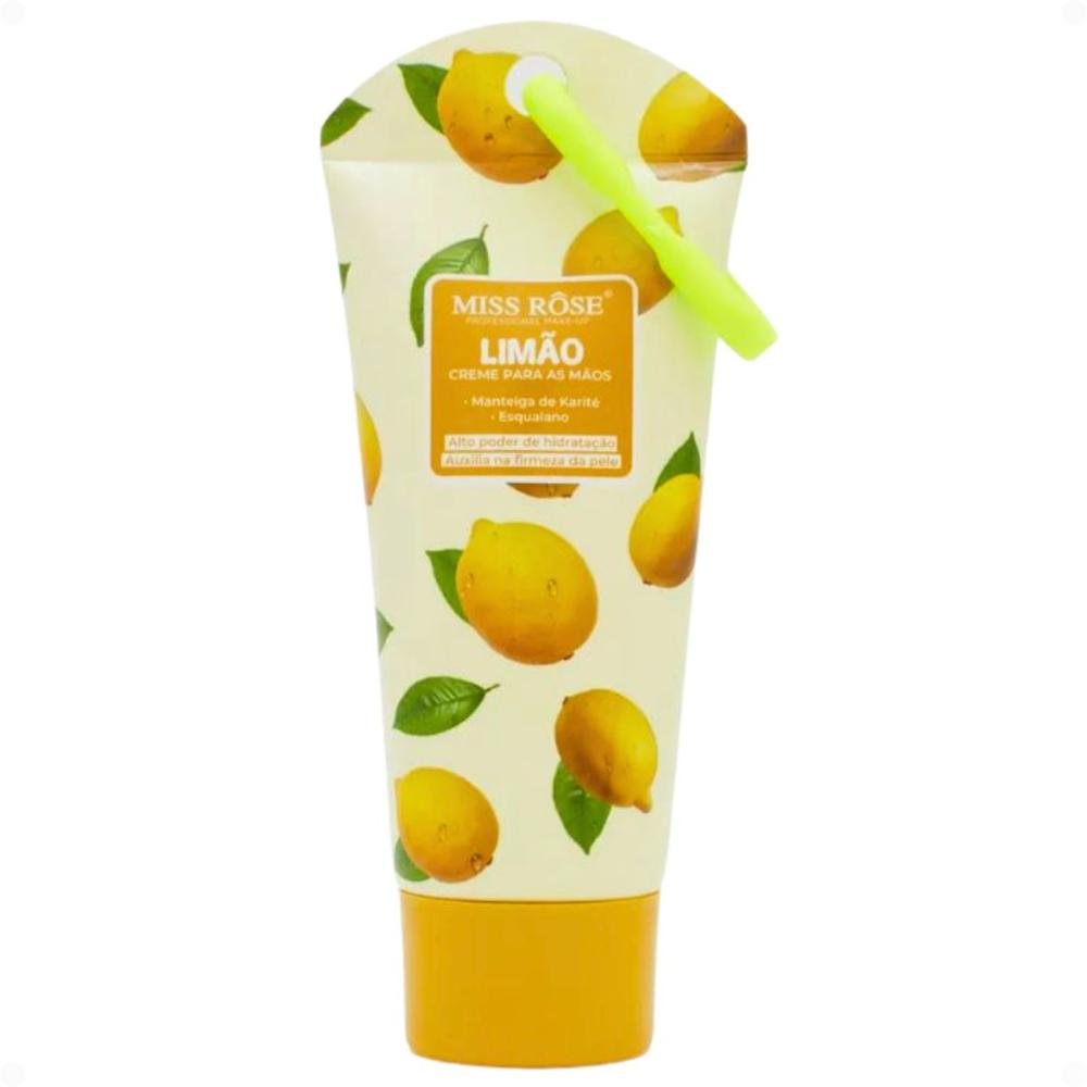 Creme Para As Mãos Miss Rôse Limão 60ml