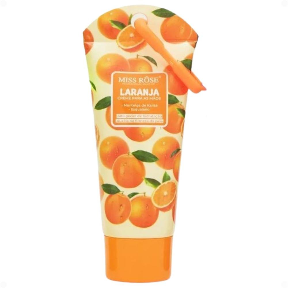 Creme Para As Mãos Miss Rôse Laranja 60ml