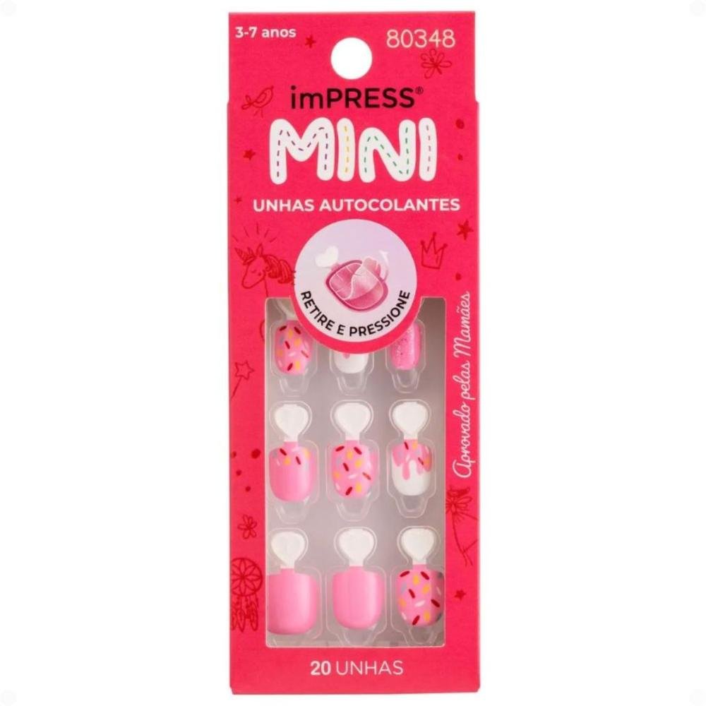 Mini Unhas Autocolantes Kiss New York Super Duper Imm300b