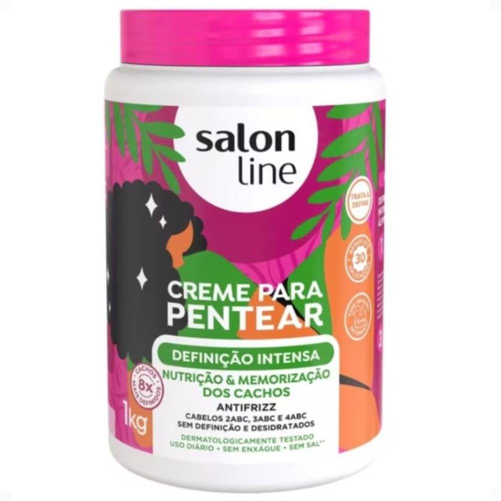 Creme Para Pentear Definição Intensa Salon Line 1kg