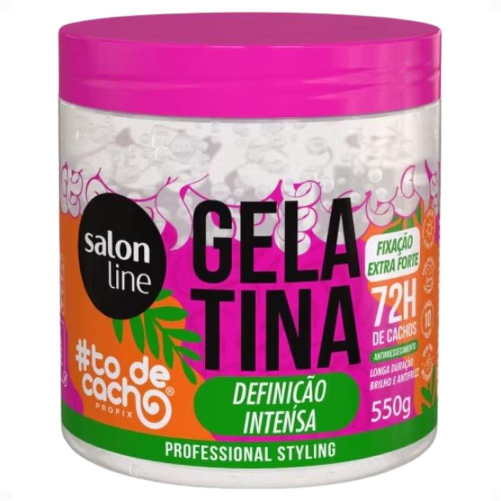 Gelatina Capilar Salon Line #ToDeCacho Definição Intensa 550g