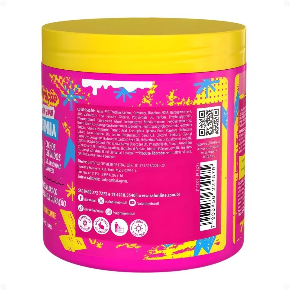 Gelacola Capilar Salon Line Cachos Icônicos #ToDeCacho 500g 500g 3