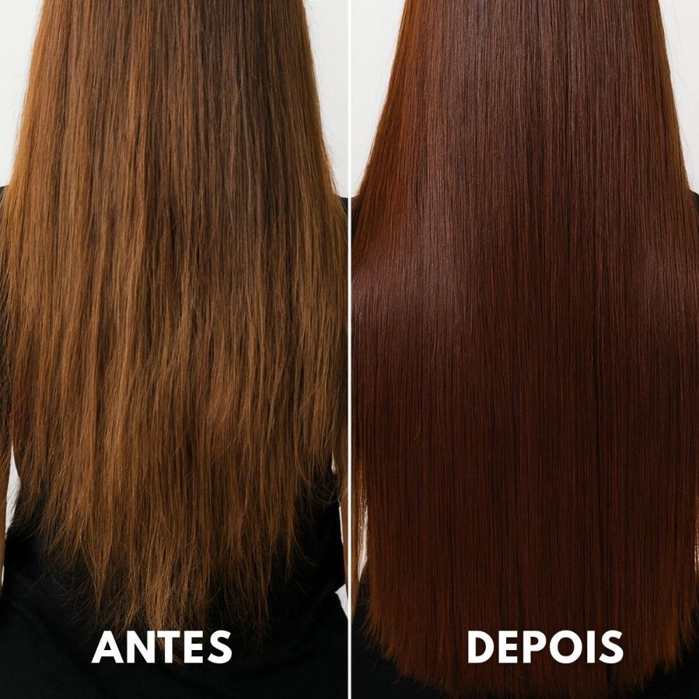 Máscara Matizadora Salon Line Meu Liso Chocolate 300g 300g 4