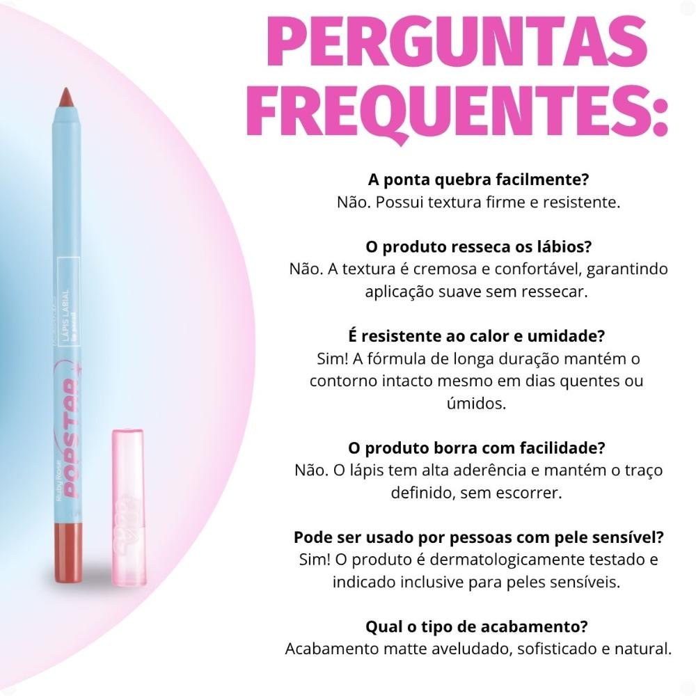 Lapis Labial Ruby Rose Iconic Popstar Pop Perfection Hb-l6700-1 ÚNICO 7