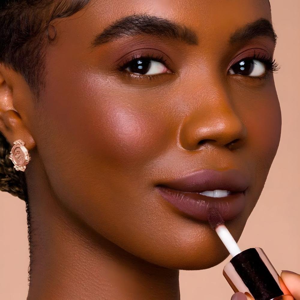 Batom, Blush e Sombra Bruna Tavares Bt Plush 3x1 Cocoa Bps10b ÚNICO 4