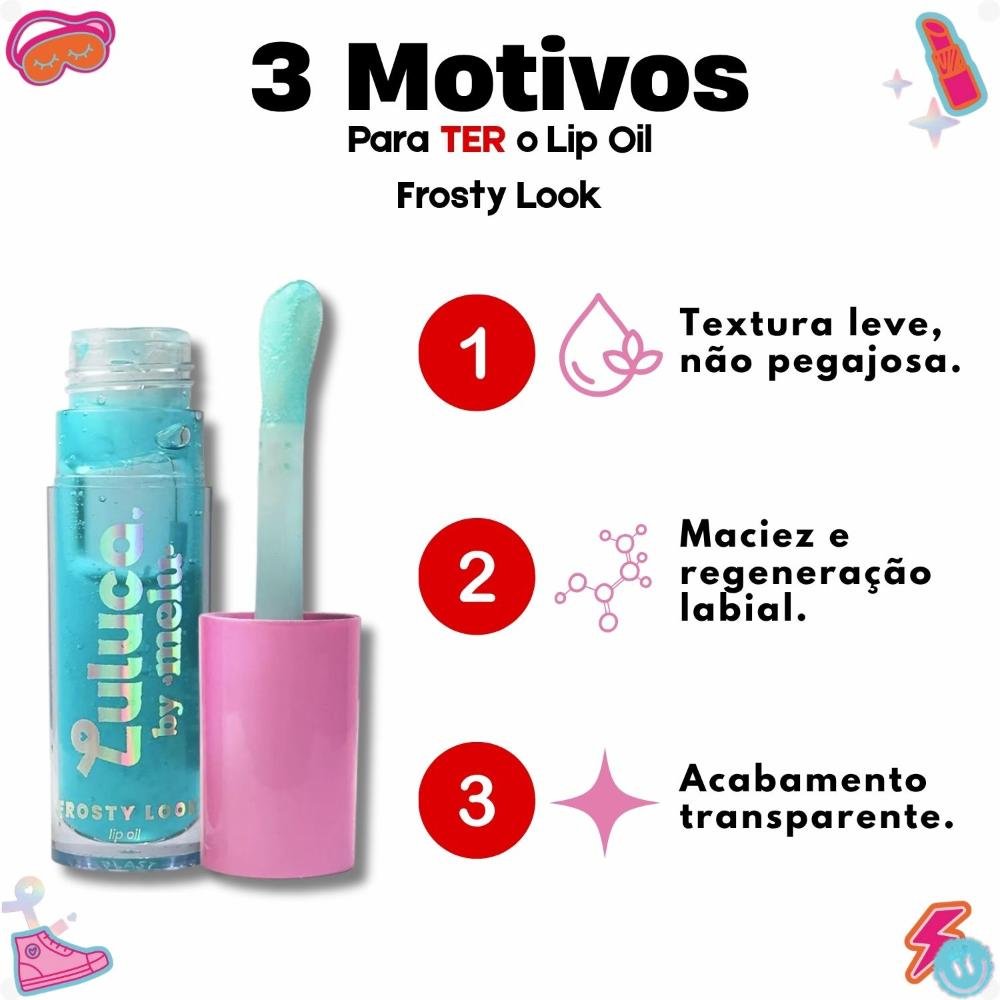 Lip Oil Ruby Rose Luluca By Melu Frosty Look Rr-l6511 ÚNICO 8
