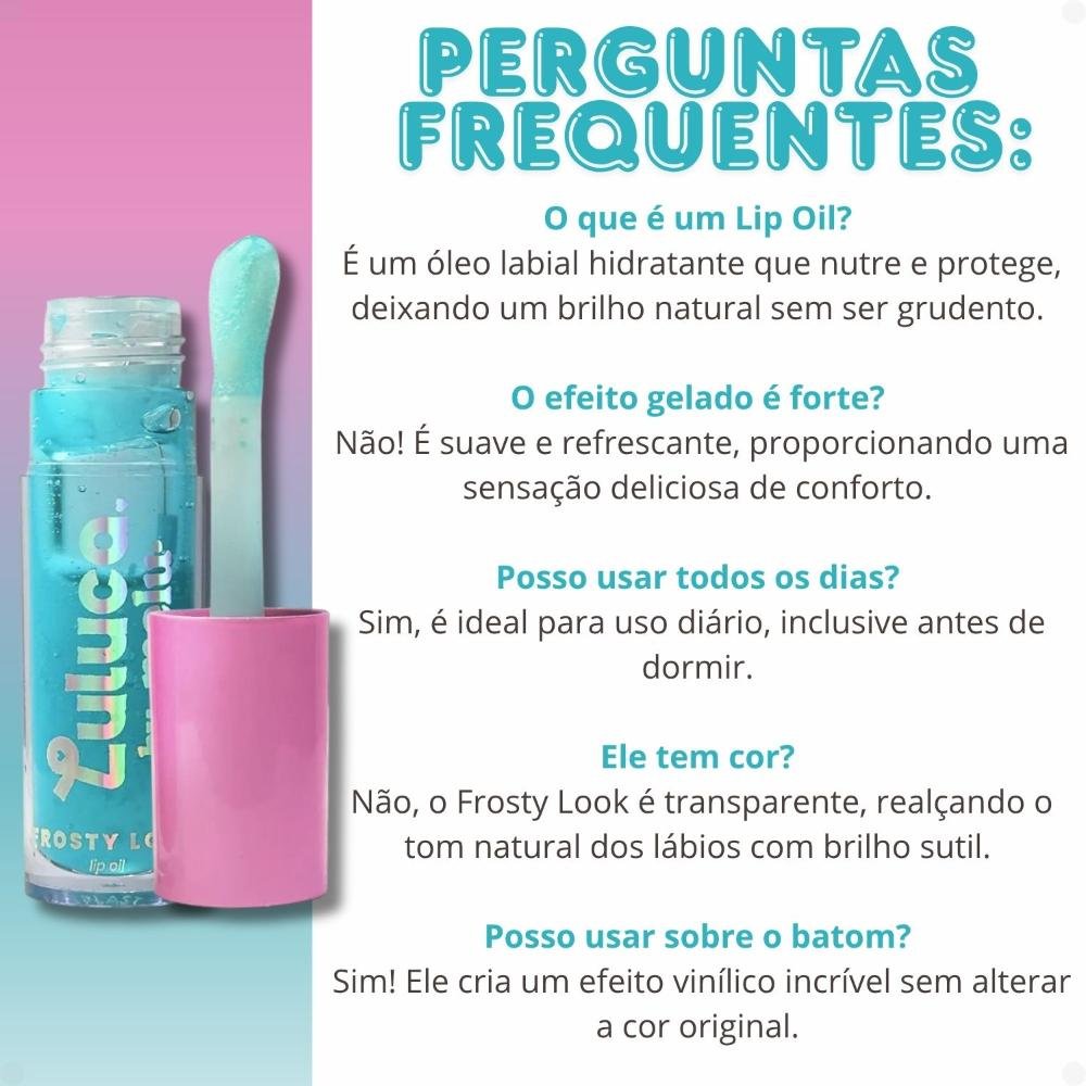 Lip Oil Ruby Rose Luluca By Melu Frosty Look Rr-l6511 ÚNICO 10