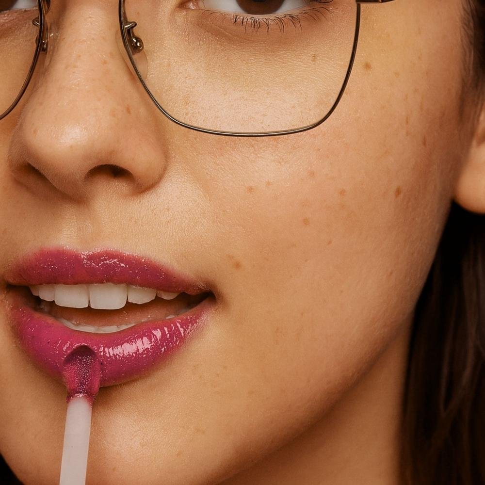 Gloss Mágico Labial Luluca By Melu Magic Violet Rr-l6410 6ml 7