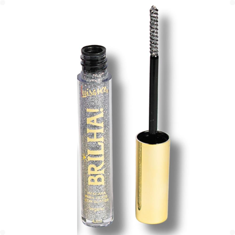 Máscara Para Cílios Com Glitter Luisance Brilha! Impactante L1119 4,1ml 3