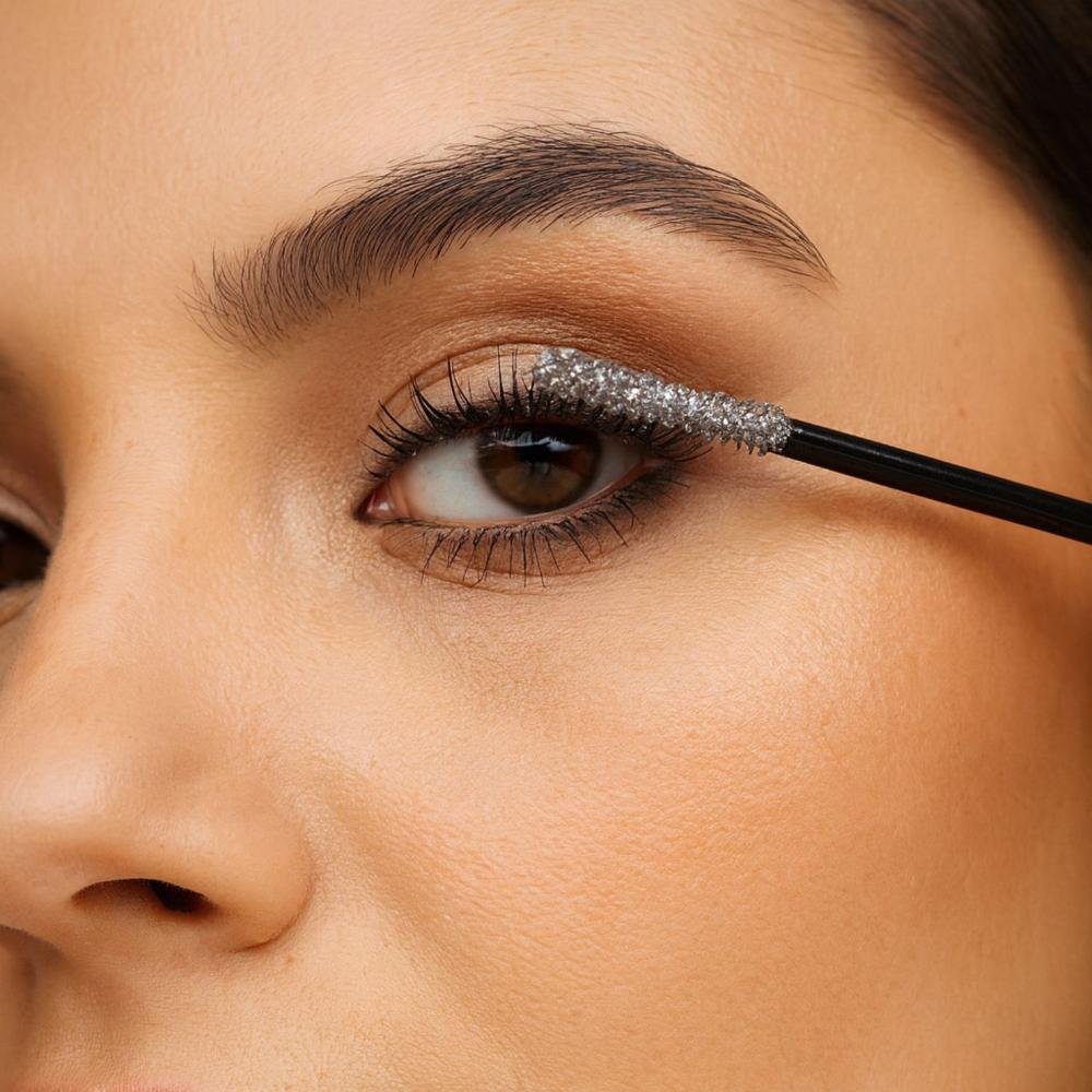 Máscara Para Cílios Com Glitter Luisance Brilha! Impactante L1119 4,1ml 6