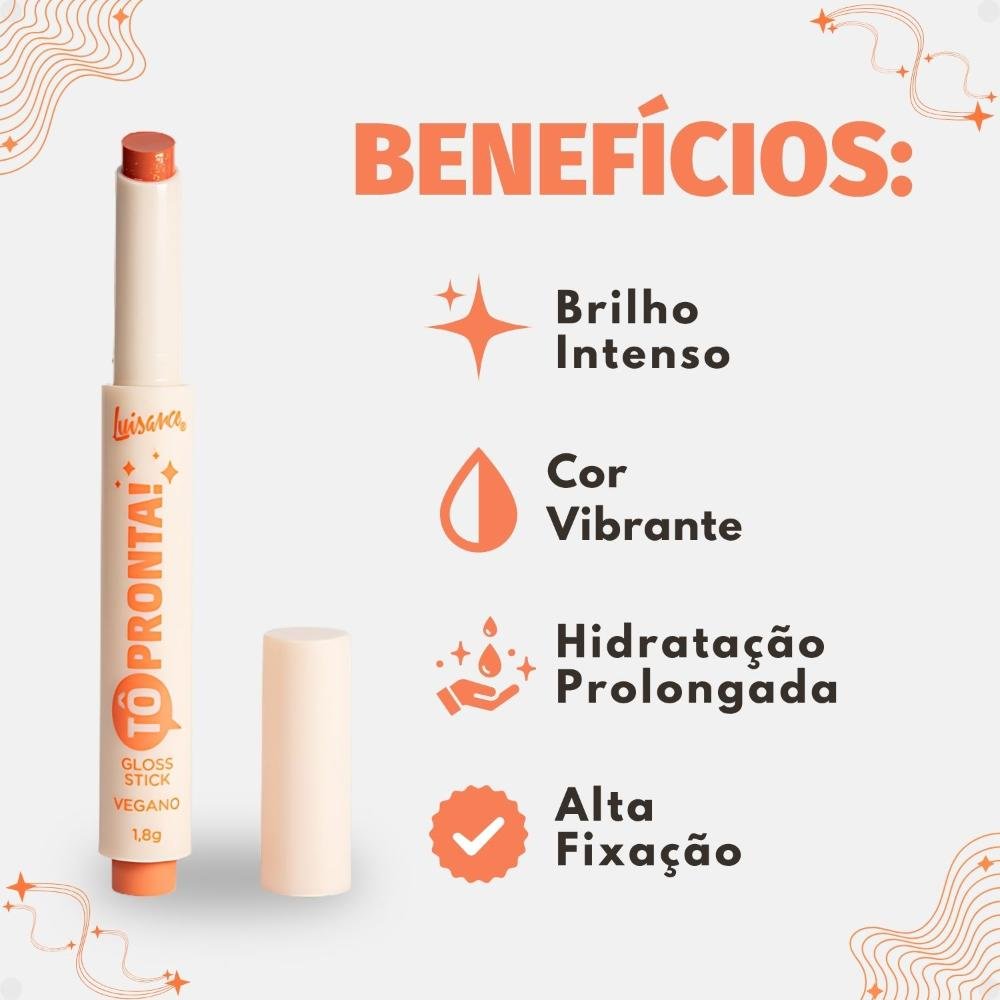 Gloss Stick Luisance Tô Pronta! Ta Sabendo? L1120 Ta Sabendo? 2