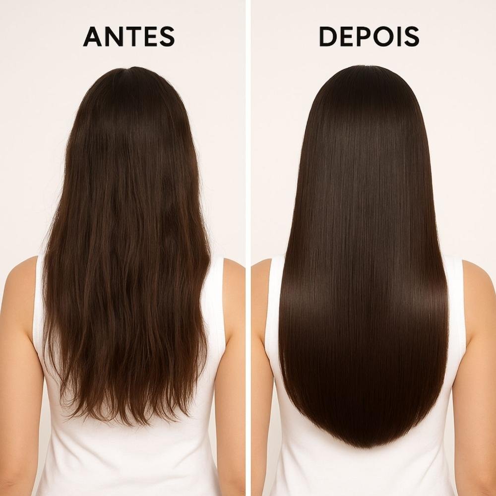 Kit Ox Science Mari Maria Hair Gloss Repair: Shampoo 250ml, Condicionador 200ml, Máscara 180g, 3 Doses Concentradas e Sérum 30ml ÚNICO 3