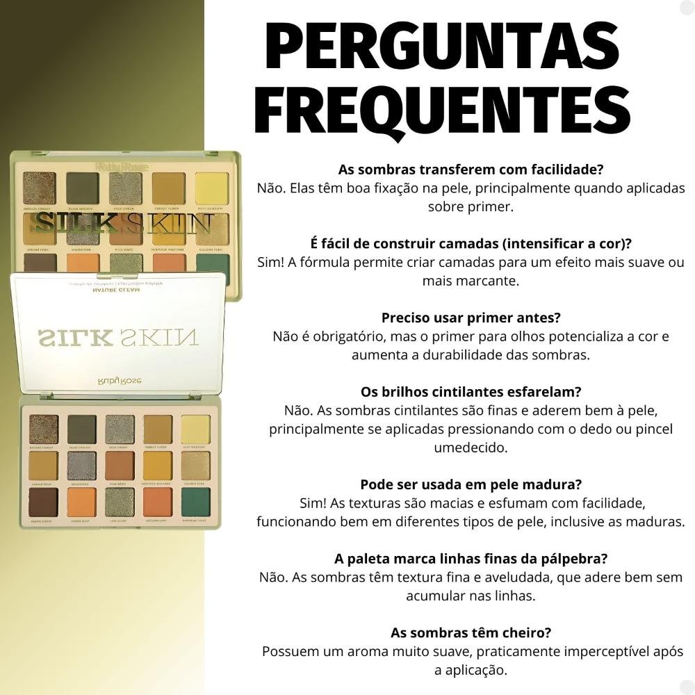 Paleta de Sombras Ruby Rose Silk Skin Nature Gleam Hb-e2205 ÚNICO 5