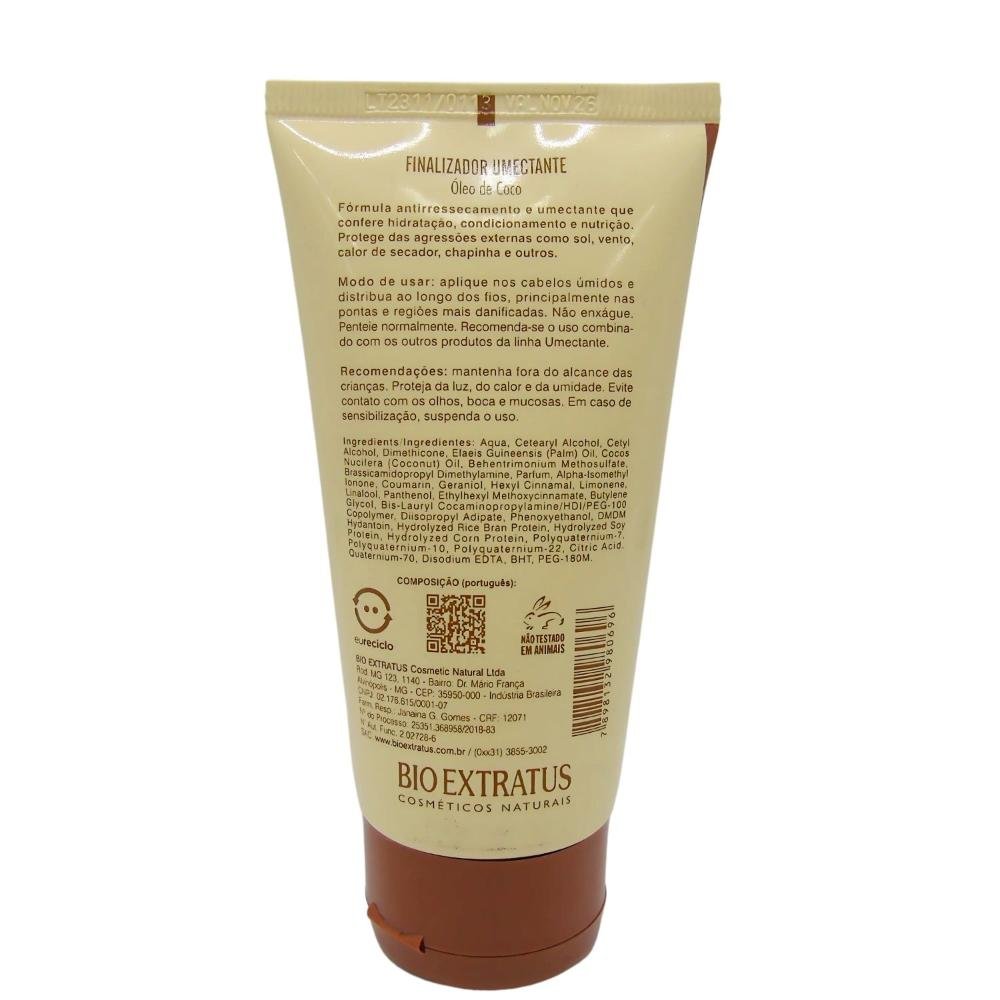Finalizador Bio Extratus Umectante Óleo de Coco 150g 150g 3