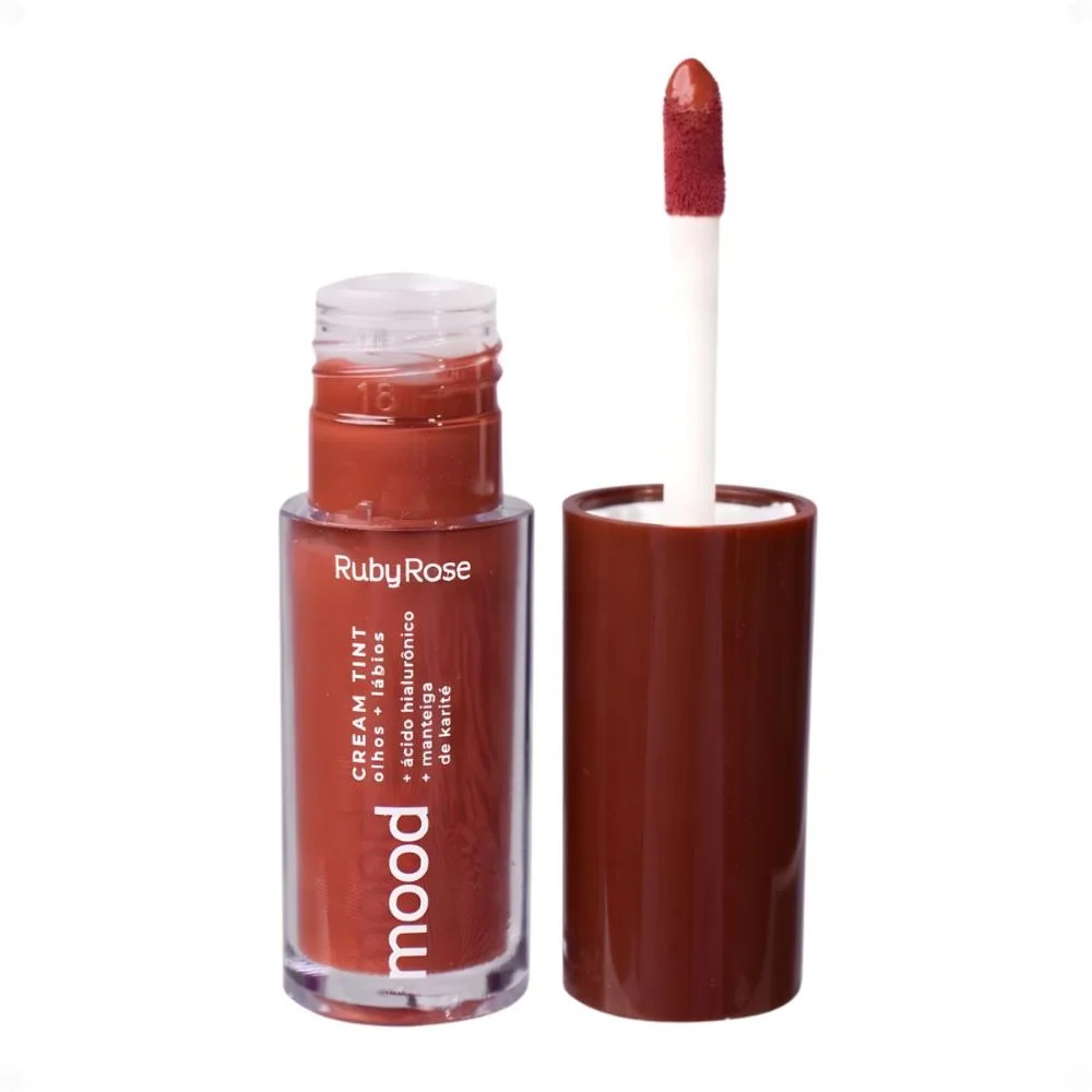 Cream Tint Olhos e Lábios Ruby Rose Mood Mauve C20 Hb-575-1 Hb5751 - Malve C20  3