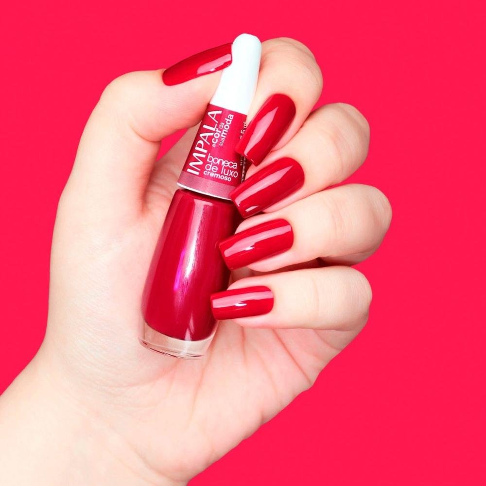 Esmalte Cremoso Impala A Cor Da Sua Moda Boneca De Luxo 7,5ml Boneca De Luxo 4