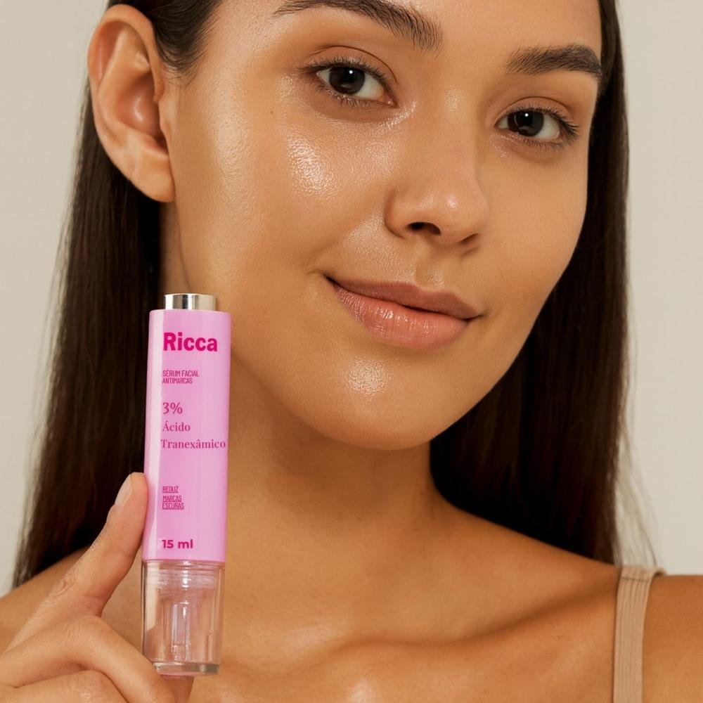 Sérum Facial Antimarcas Ricca 3% Ácido Tranexâmico 15ml 15ml 4