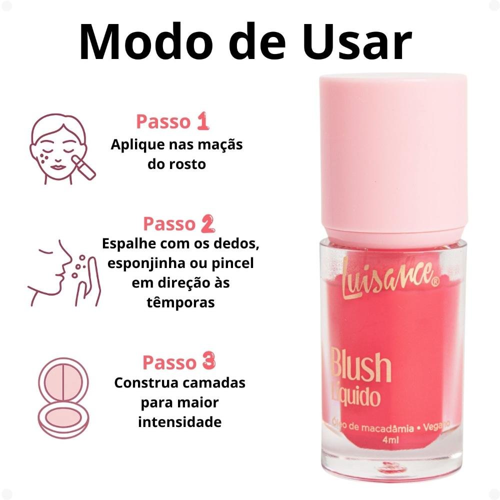 Blush Líquido Luisance Dalia Ref.l3283 Dalia 6