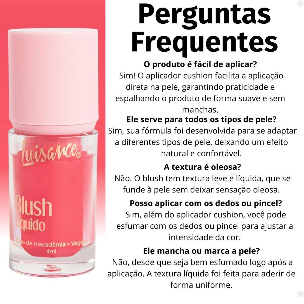 Blush Líquido Luisance Dalia Ref.l3283 Dalia 7