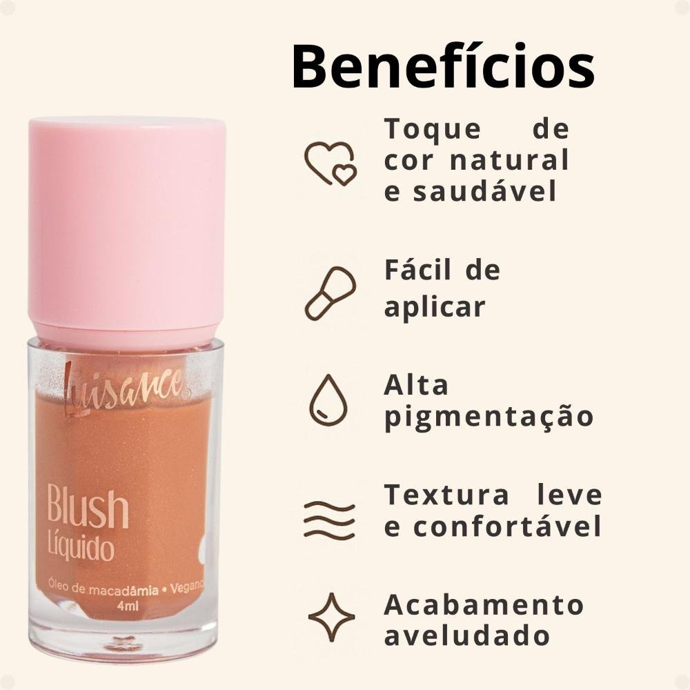 Blush Líquido Luisance Florença Ref.l3283 Florença 2