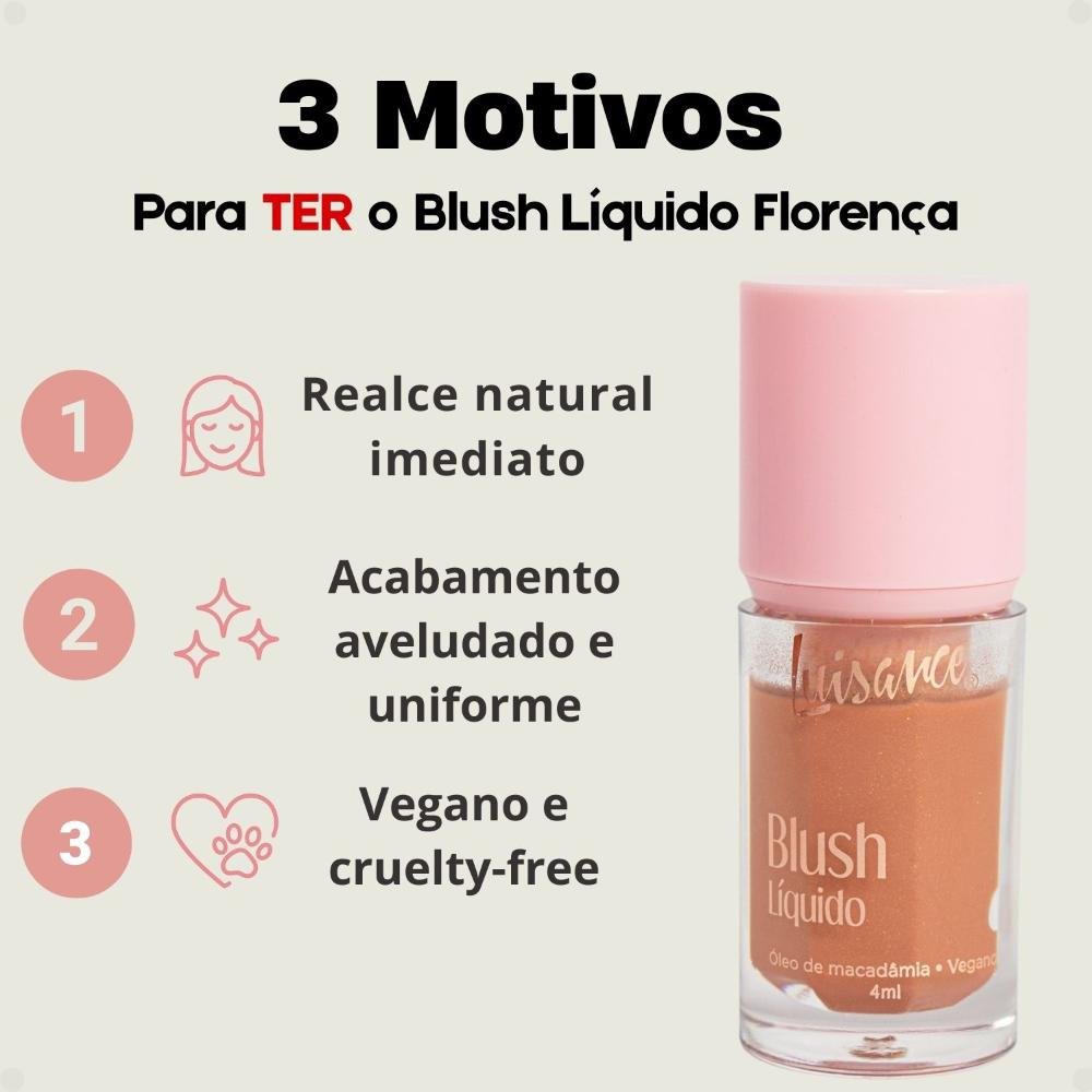Blush Líquido Luisance Florença Ref.l3283 Florença 4