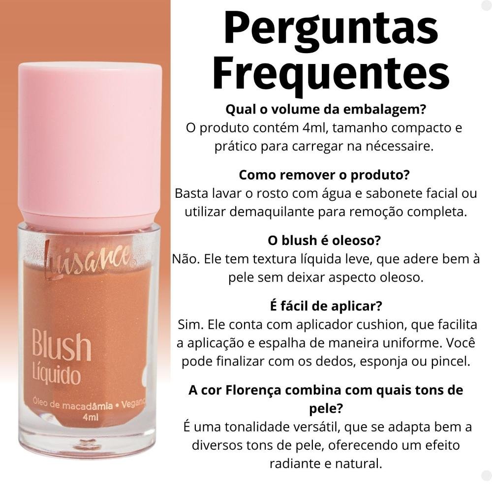 Blush Líquido Luisance Florença Ref.l3283 Florença 6