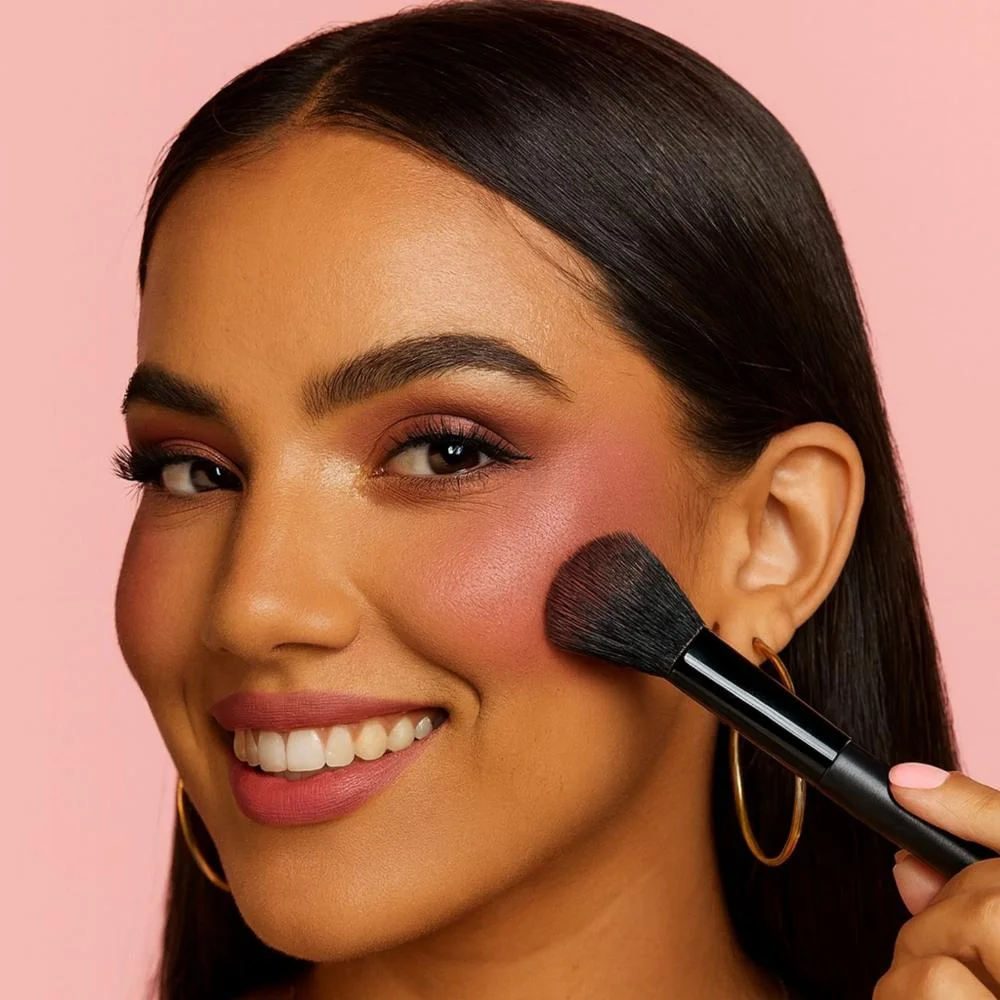 Duo Blush e Iluminador Melu Levitating Fever RR1002-4 ÚNICO 5