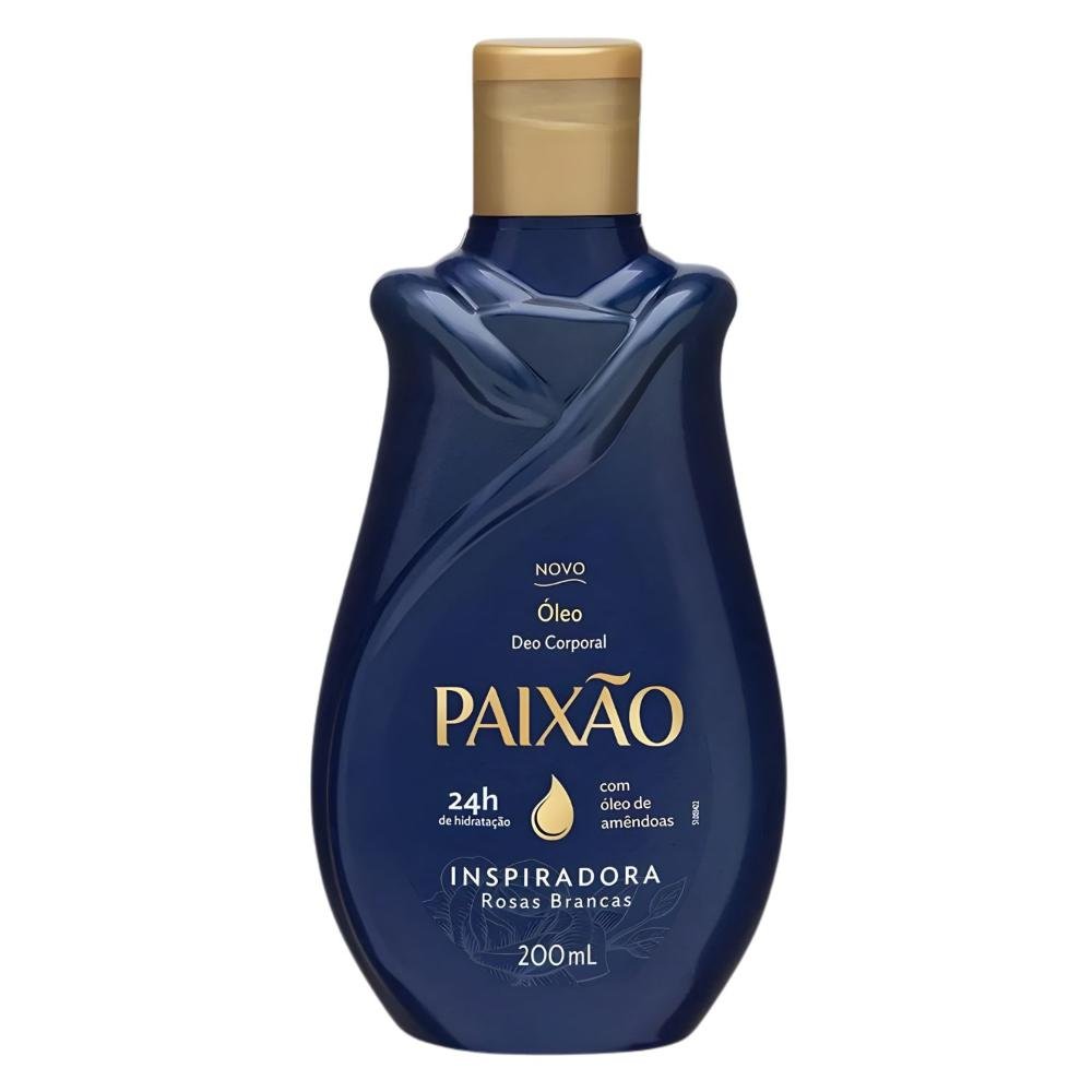 Óleo Corporal Paixão Inspiradora Rosas Brancas 200ml