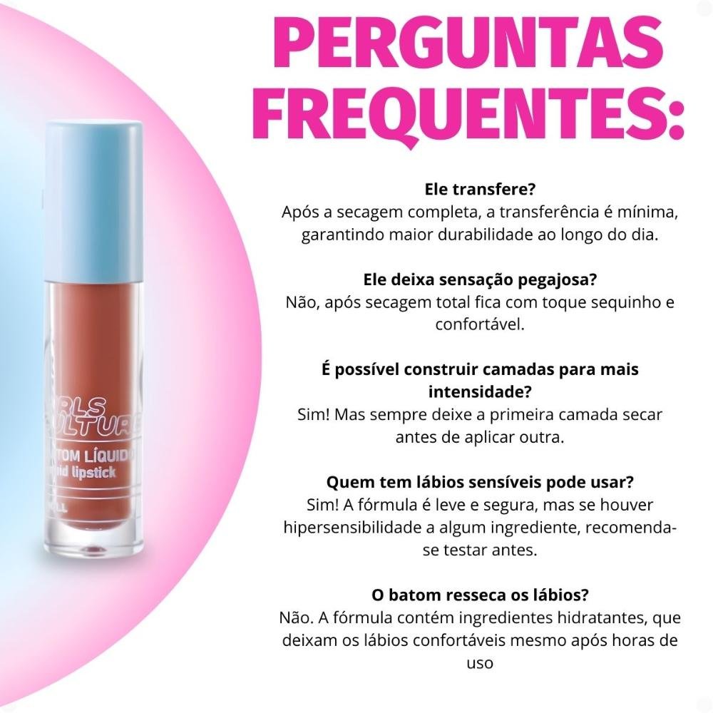 Batom Líquido Ruby Rose Popstar Girls Culture Doll Hb-l6204-3 Doll 7