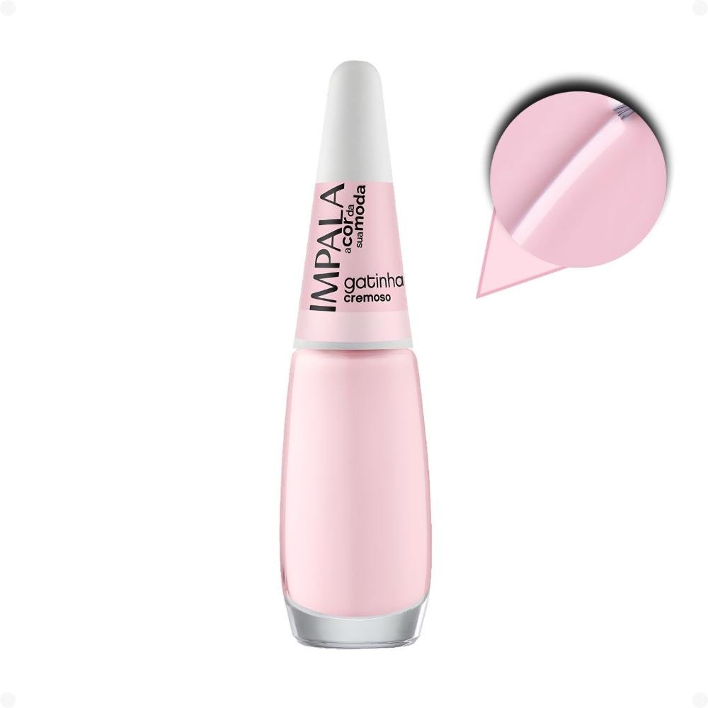 Esmalte Cremoso Impala A Cor Da Sua Moda Gatinha 7,5ml Gatinha 3