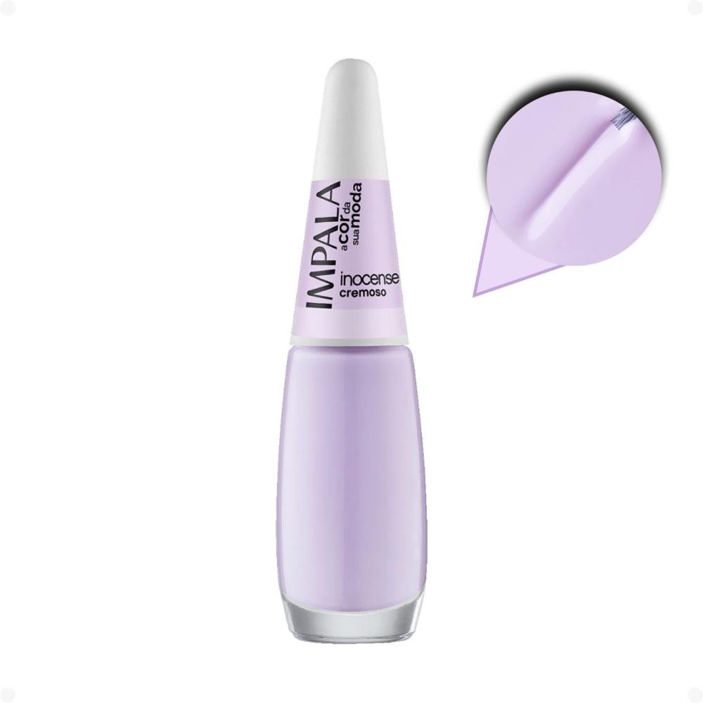 Esmalte Cremoso Impala A Cor Da Sua Moda Inocense 7,5ml Inocense 3