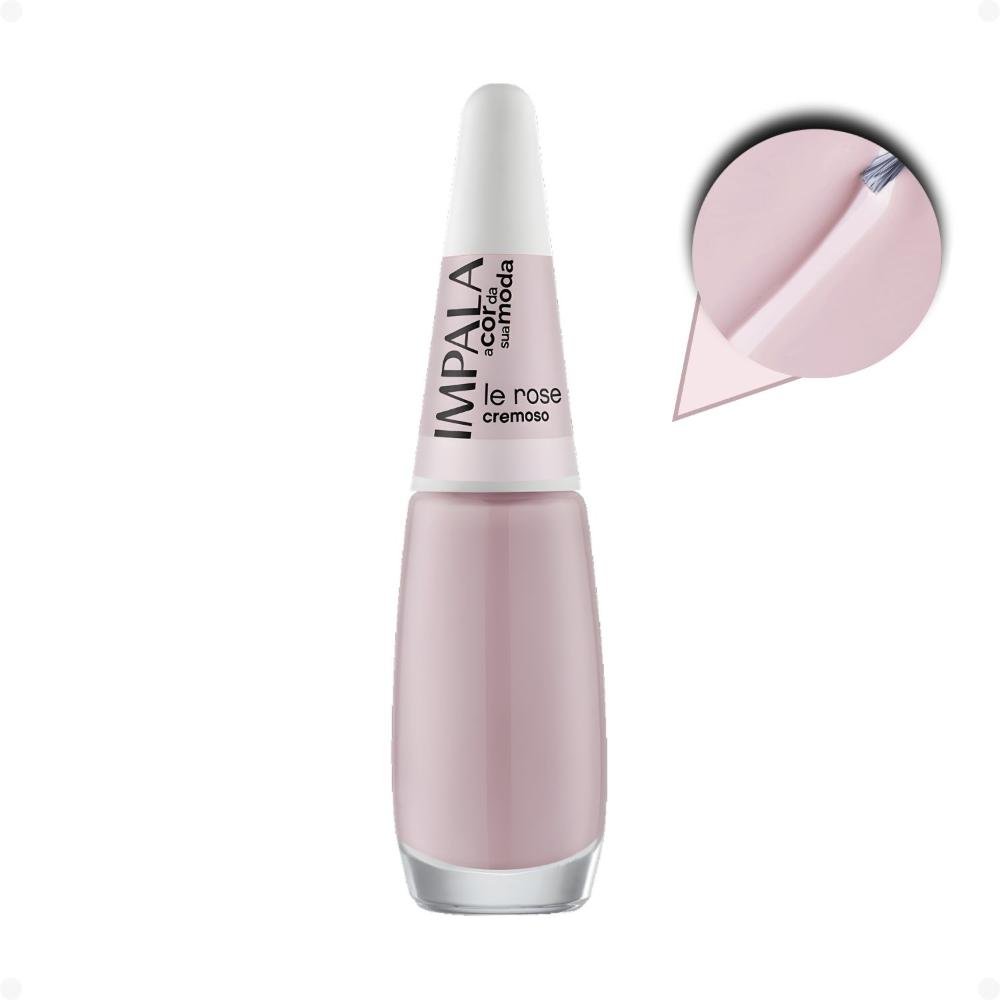 Esmalte Cremoso Impala A Cor Da Sua Moda Le Rose 7,5ml Le Rose 3