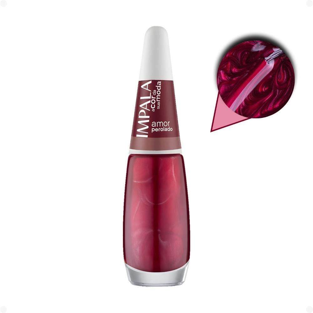 Esmalte Perolado Impala A Cor Da Sua Moda Amor 7,5ml Amor 3