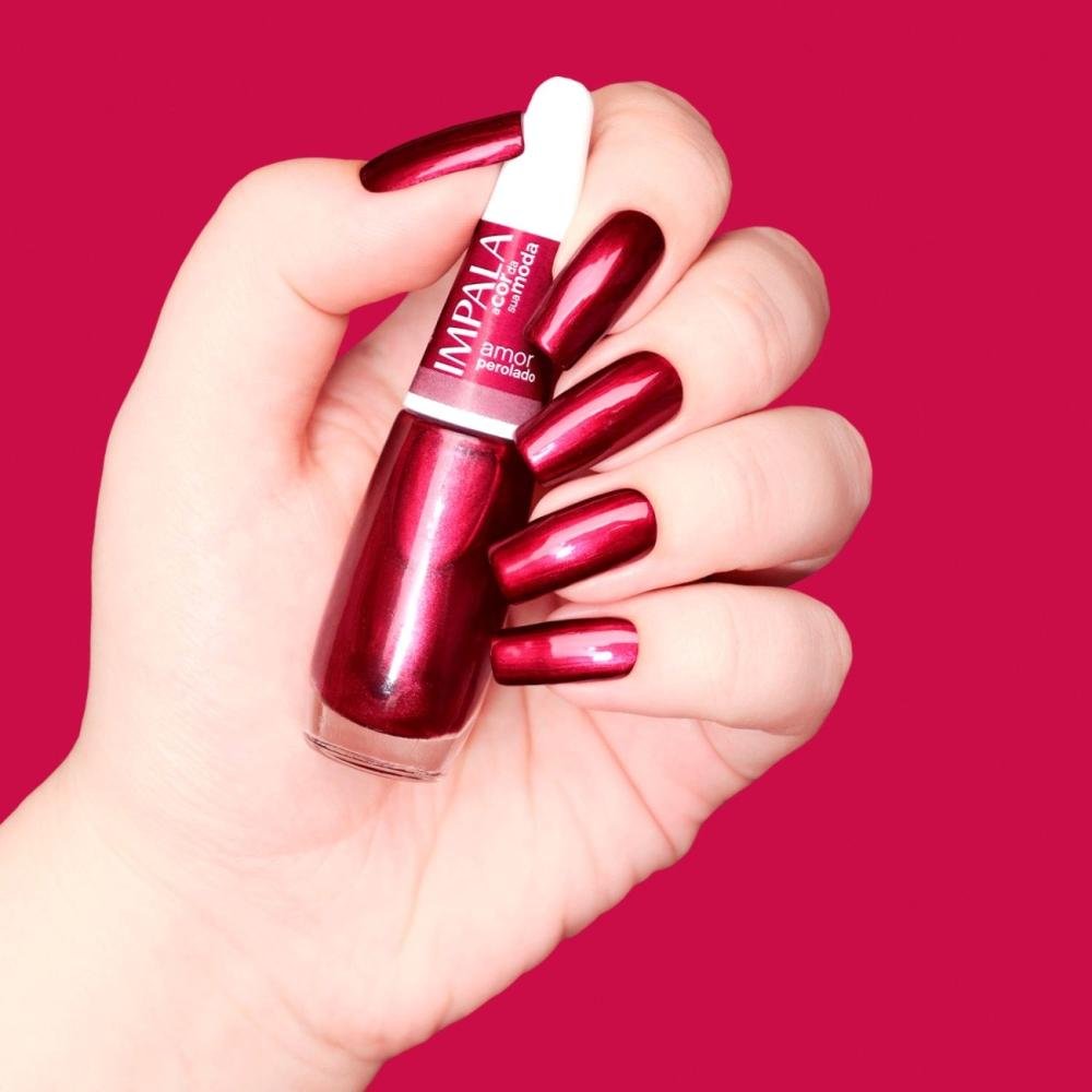Esmalte Perolado Impala A Cor Da Sua Moda Amor 7,5ml Amor 4