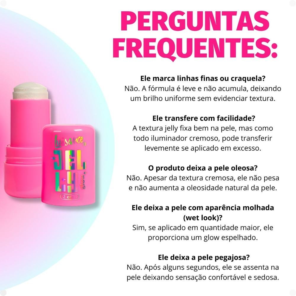 Iluminador Luisance Jelly Glow 2 Em 1 Crystal Glimmer L3293 Crystal Glimmer 8