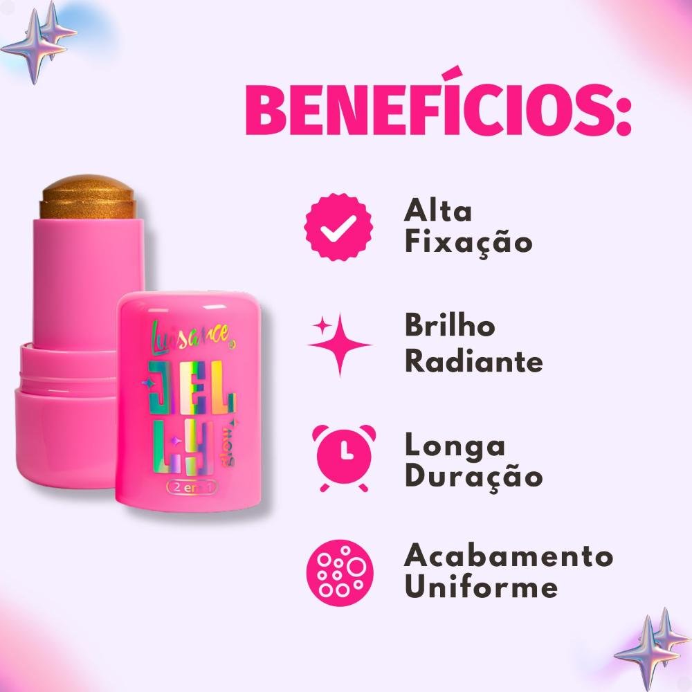 Iluminador Luisance Jelly Glow 2 Em 1 Golden Beam L3293 Golden Beam 2