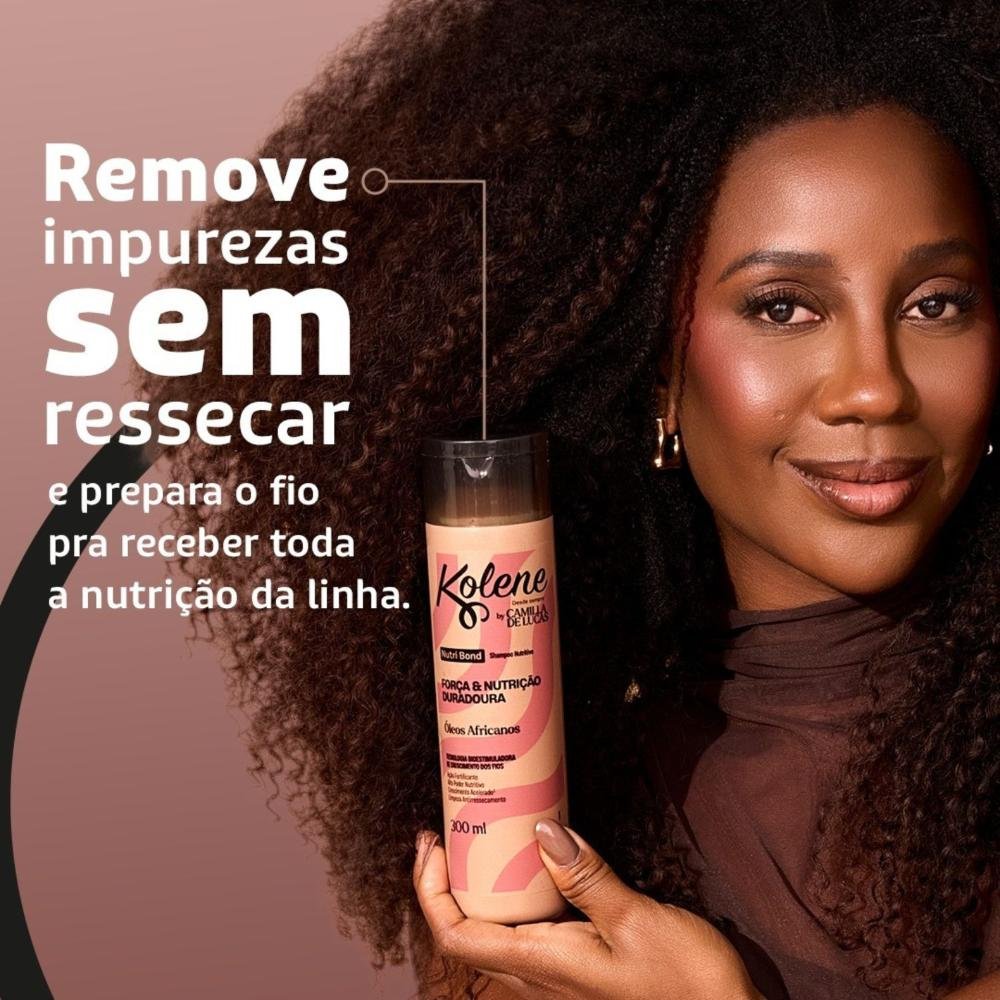 Shampoo Kolene By Camilla De Lucas Nutri Bond 300ml 300ml 4