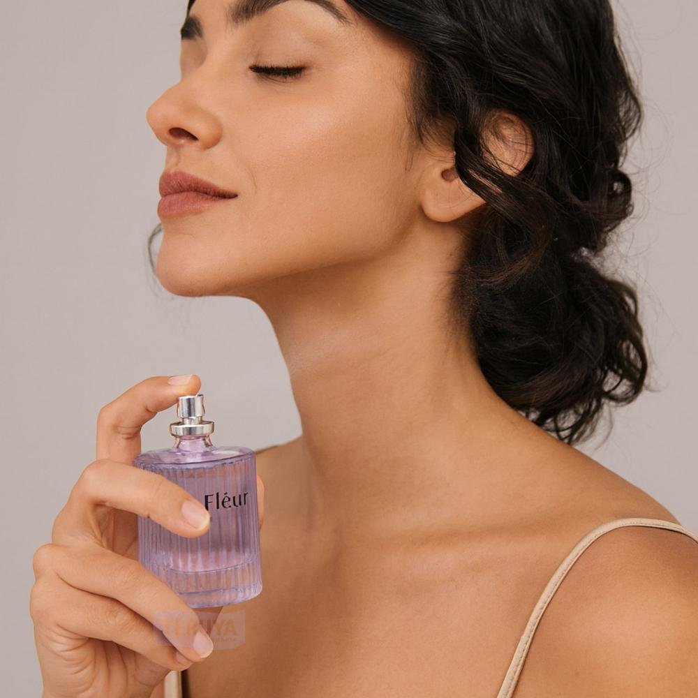 Kit Jequiti Colônia Feminina Fléur: Orchidée, Jasmin e Rosé 25ml ÚNICO 5