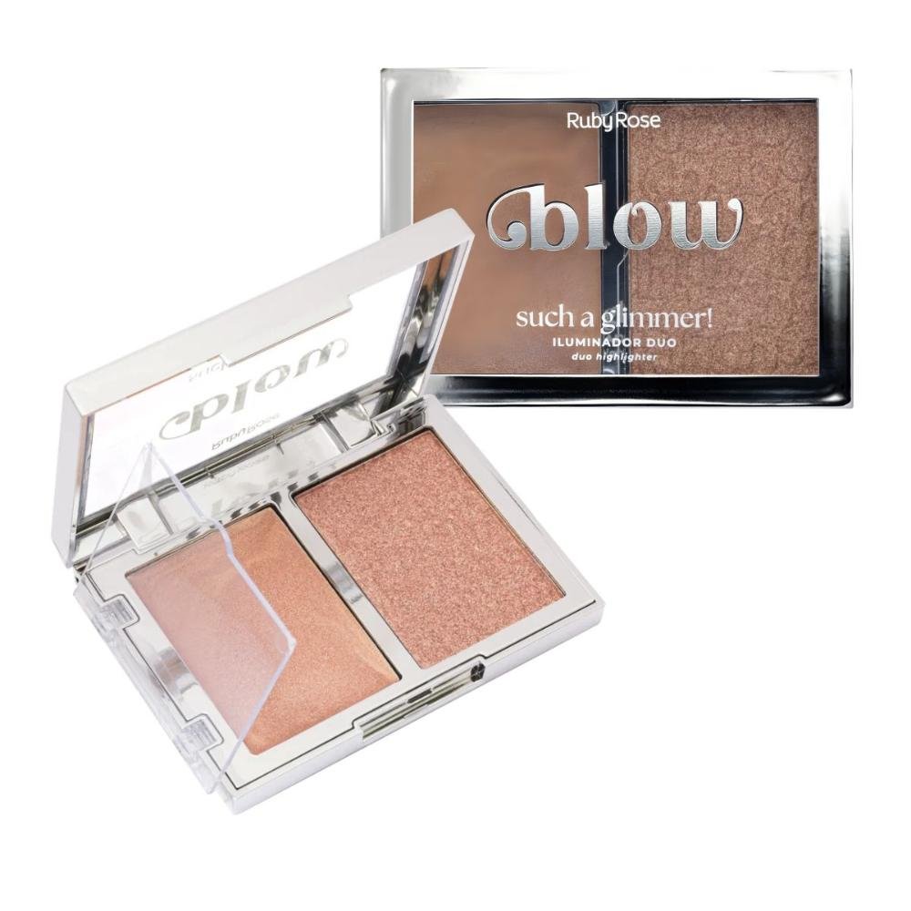 Iluminador Duo Ruby Rose Blow Such a Glimmer! Like a Treasure Hb-m705-3