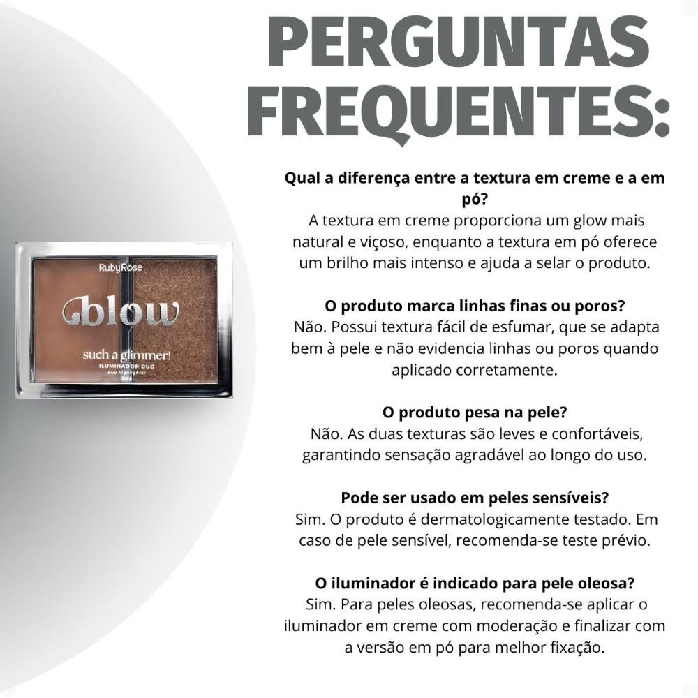 Iluminador Duo Ruby Rose Blow Such a Glimmer! Like a Gold Ring Hb-m705-4 ÚNICO 7